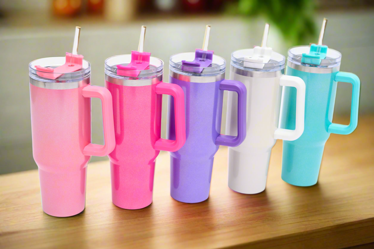 Insulated Shimmer Tumbler in Five Colors