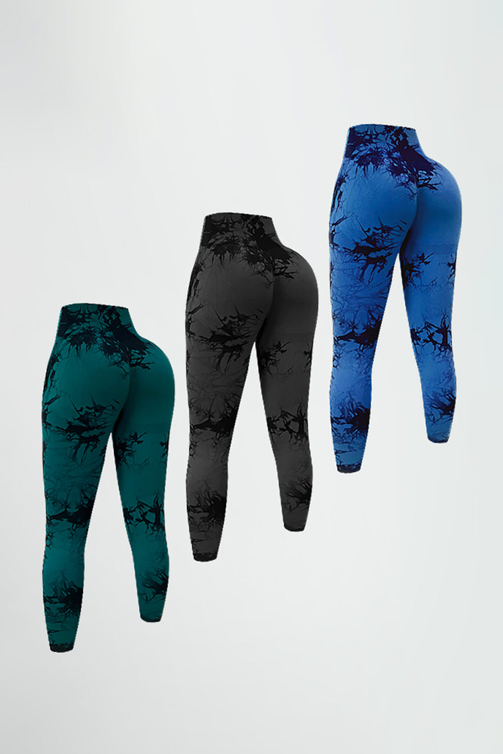 Printed High Waist Active Leggings