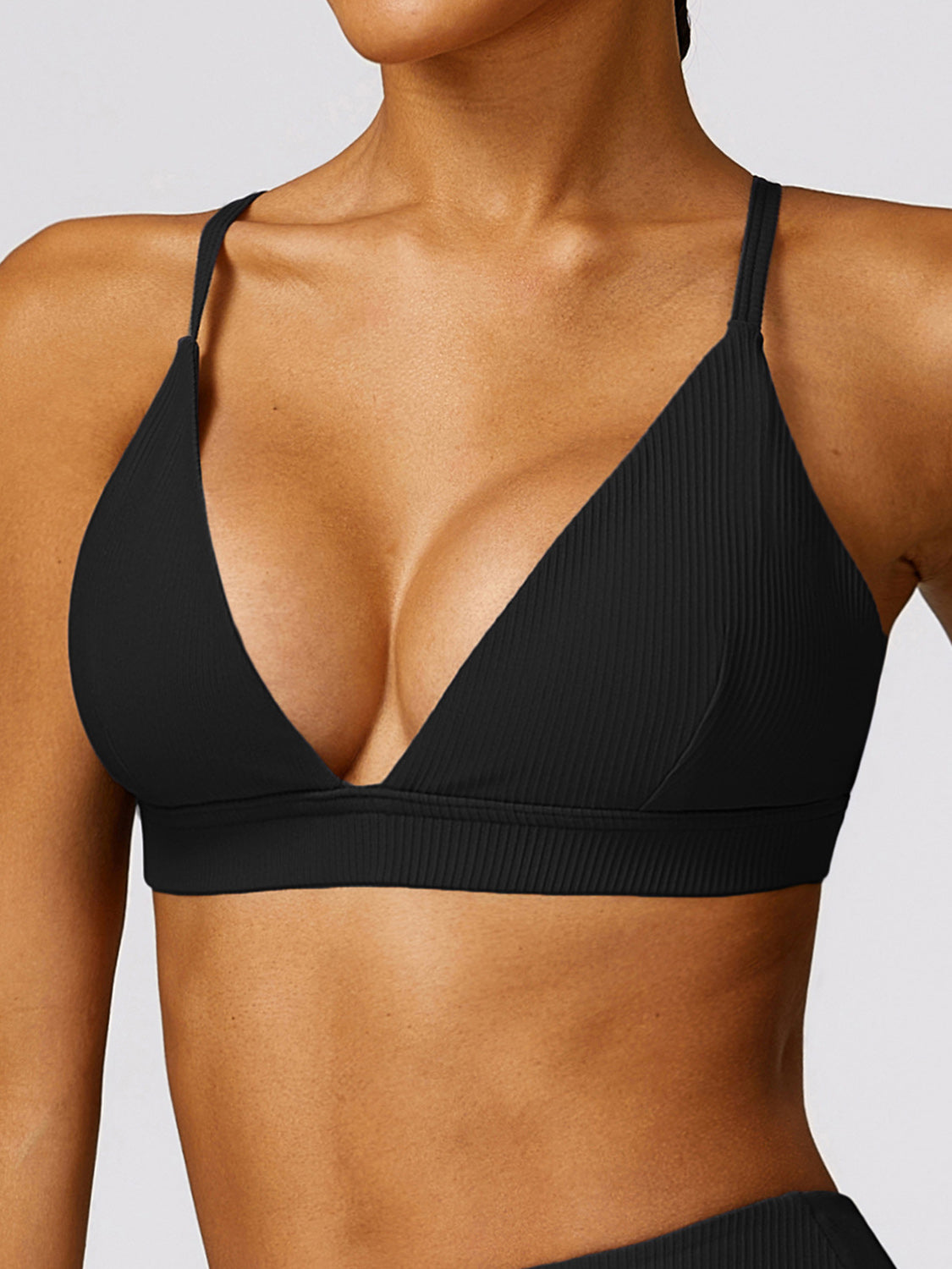 Spaghetti Strap Active Bra