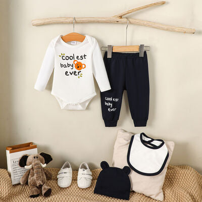 COOLEST BABY EVER Long Sleeve Bodysuit and Pants Set