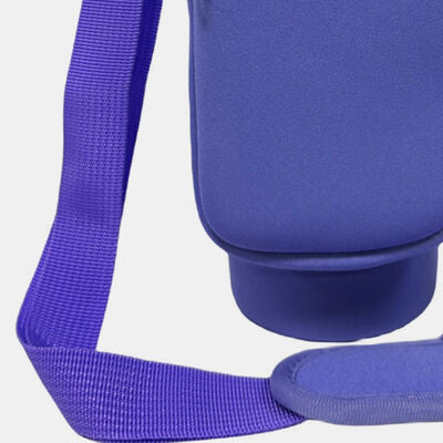 Insulated Tumbler Cup Sleeve With Adjustable Shoulder Strap