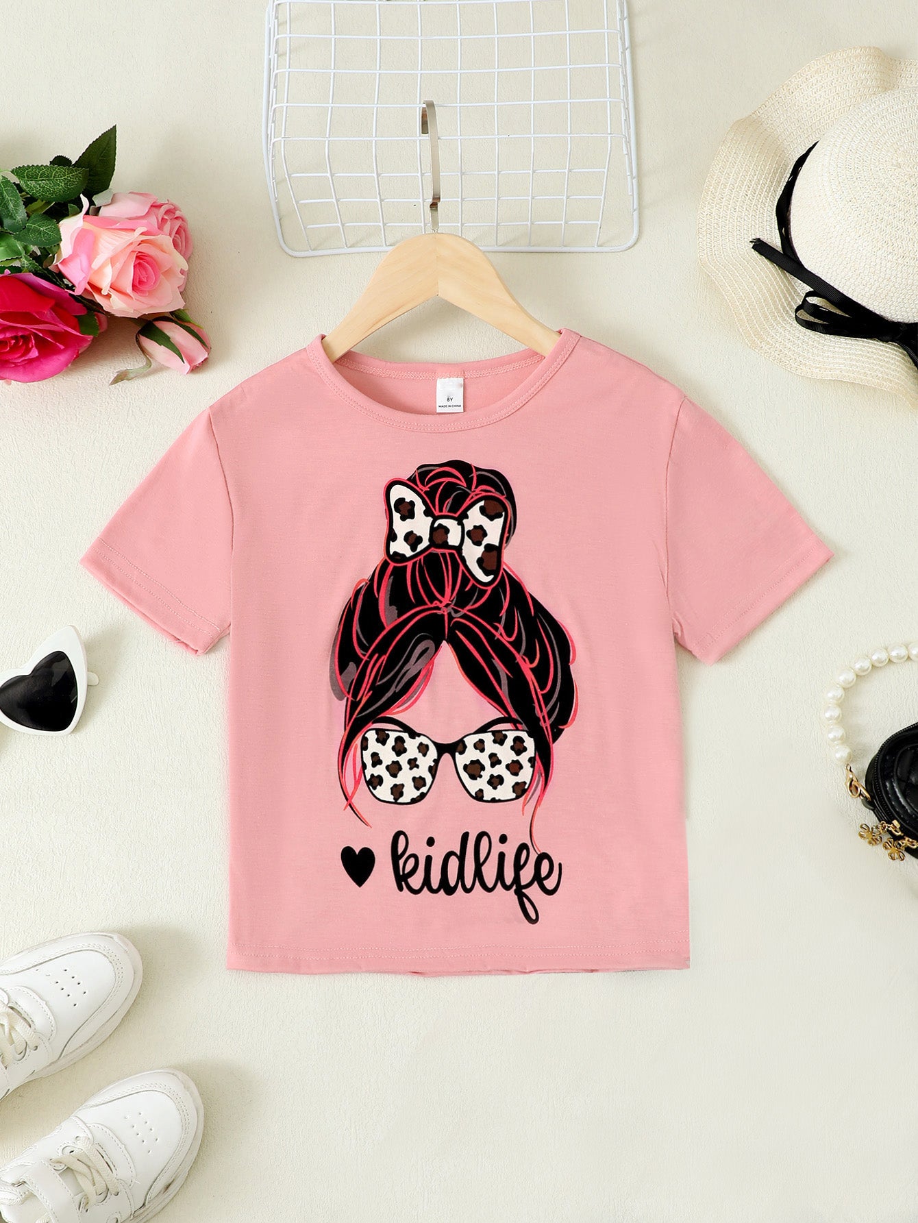 Graphic Round Neck Short Sleeve Tee