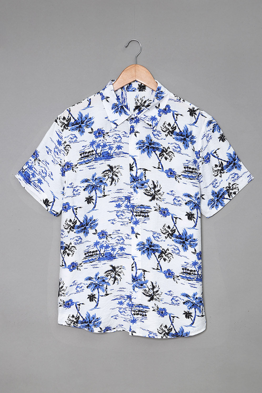 Hawaiian Print Short Sleeve Shirt