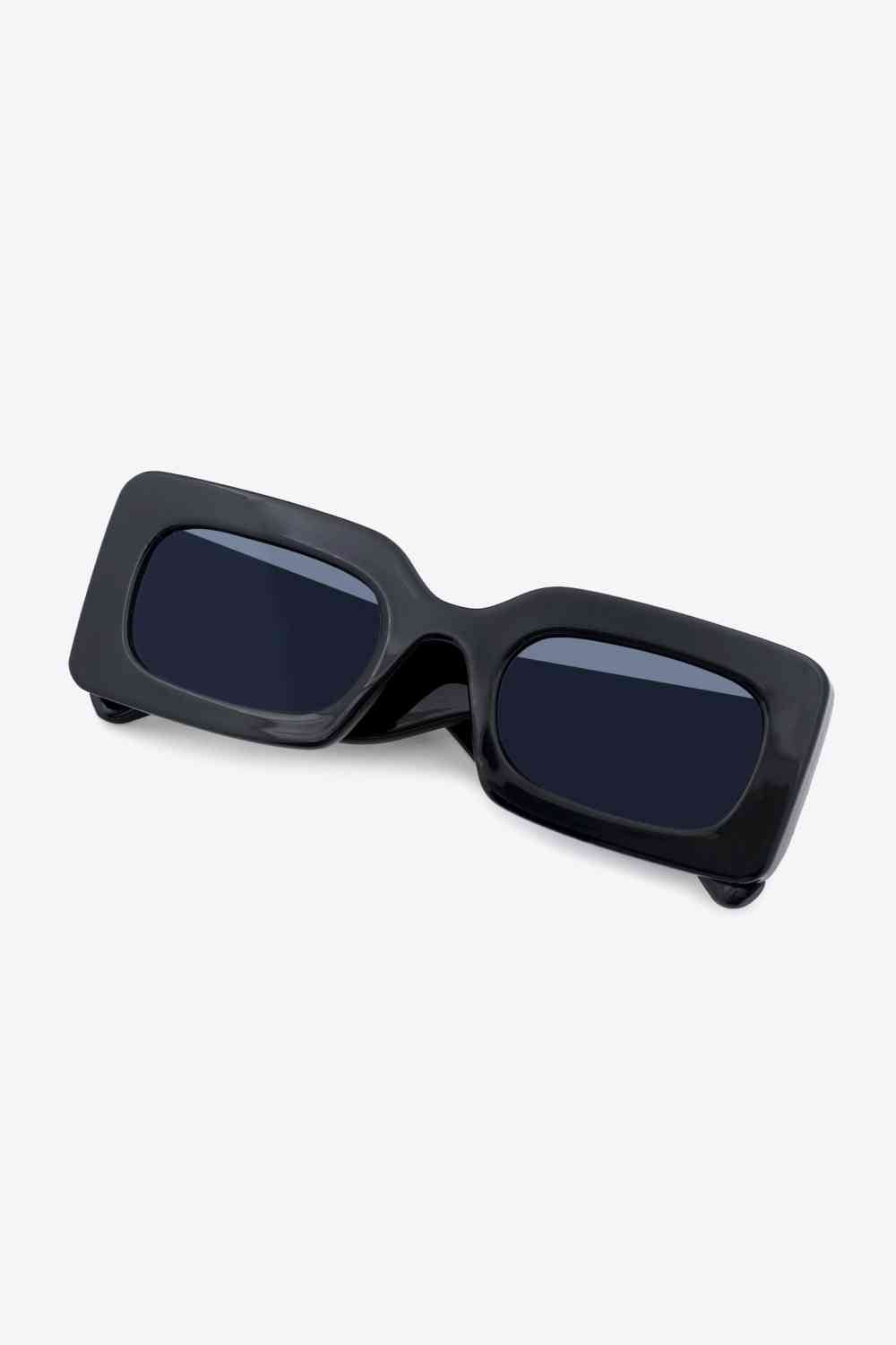 Polycarbonate Frame Rectangle Sunglasses