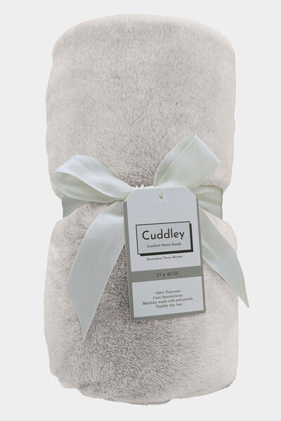 Cuddley Fleece Decorative Throw Blanket