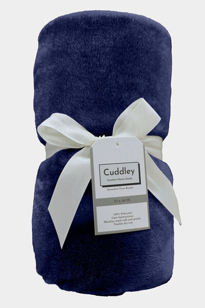 Cuddley Fleece Decorative Throw Blanket